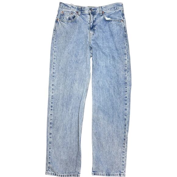 Levi's Low Pro Straight Jeans size 29 Light Wash Denim Levis Low Slung Baggy - Picture 4 of 8